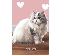British Longhair Lined Notebook - Cat Lovers - The Pet Collection - Gift for Men Women Children - Cute Cat Ruled Notebook Journal Diaries 6x9, 120 pages