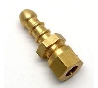 British Made 8mm Compression Fitting to Lpg Fulham Nozzle to 8mm I/D Hose (81)