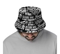 BRITISH MADE GIFTS Newcastle - Word Montage - Bucket Hat - Unisex - Available in 4 sizes (X-LARGE)