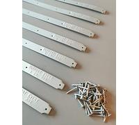 British Made Scaffold Board End Bands with Clout Nails (200)