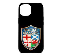 BRITISH MAXXING - RESTORE BRITAIN Party Londonmaxxing Shield Case for iPhone 15