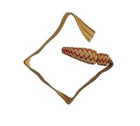 British Military Army Sword Knot Tassel | Braid Cord Accessory Parade Uniform (Gold with Red Stripe Braid)