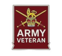 British Military Veteran Commemorative Pin Badge (Army Veteran, 5)