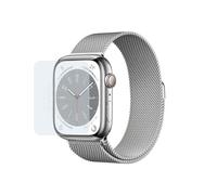 British Modules Clear Coat Screen Protector Compatible with Apple Watch Series 8 41mm Self Healing Self Adhering HydroGel Film Cover Soft Gel Shield [Bubble Free] [Scratch Resistant]