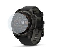British Modules Clear Coat Screen Protector Compatible with Garmin fēnix® 8 47 mm Solar Smart Watch Self Healing Self Adhering HydroGel Film Cover Soft Gel Shield [Bubble Free] [Scratch Resistant]
