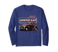 British Motor Heritage Austin A40 Retro Devon Sedan Car Long Sleeve T-Shirt
