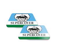 British Motor Heritage Leyland Supercover Sticker Classic Car Vinyl Decal Window Sticker Official Licensed Product (100mm)