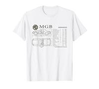 British Motor Heritage MG MGB Car Dimensions T-Shirt