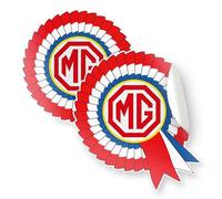 British Motor Heritage MG Rosette Badge Sticker BMC Classic Car Vinyl Decal MG BMC Rosette Official Licensed Product (50mm)