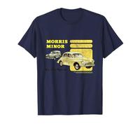 British Motor Heritage Morris Minor 1000 Retro Family Car T-Shirt
