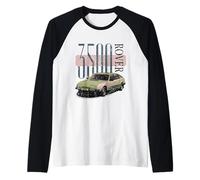 British Motor Heritage Rover 3500 SD1 Retro Executive Car Raglan Baseball Tee