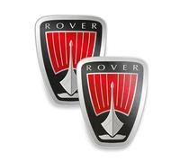 British Motor Heritage Rover Badge Sticker 2x 2003-2005 Classic Car Vinyl Decal Licensed Product (50mm)