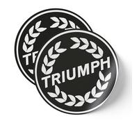 British Motor Heritage Triumph Cars Badge Sticker 2x Classic Car Vinyl Decal Official Licensed Product (50mm)