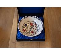 British Museum 30 cm -Turkish Ceramic Bowl - Iznik Tile Design