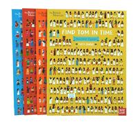 British Museum: Find Tom in Time Series 4 Books Set (Ancient Egypt, Ancient Rome, Find Tom in Time, Ming Dynasty China & Ancient Greece)
