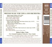 BRITISH MUSIC FOR VIOLA AND ORCHESTRA: WILLIAMS/HOWELLS/WALTON/BOWEN NEW CD