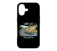 British Narrowboat Canal Life Lover Tee - UK Waterway Case for iPhone 17