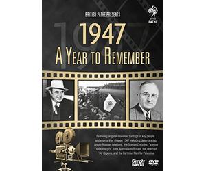 British Pathé News - A Year to Remember 1947 - 73rd Anniversary Birthday Gift [DVD]