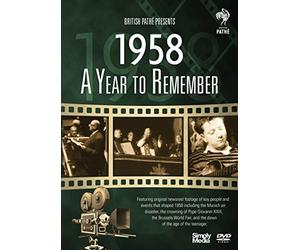 British Pathé News - A Year To Remember 1958 - 61st Anniversary Birthday Gift [DVD]