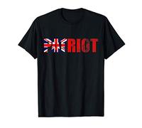 British Patriot Constitutional Rights not Riot Vintage T-Shirt