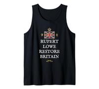 British Patriot GB Proud UK United Kingdom Restore Britain Tank Top