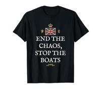 British Patriot Pride Supporter Great Britain END The Chaos T-Shirt