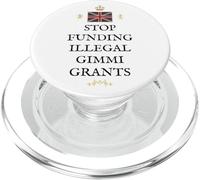 BRITISH PATRIOT PRIDE SUPPORTERS GREAT BRITAIN STOP FUNDING PopSockets PopGrip for MagSafe