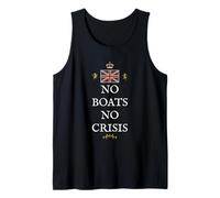 British Patriot Proud Supporter Great BRITAINS NO Crisis UK Tank Top