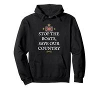 BRITISH PATRIOT SUPPORTER GREAT BRITAIN SAVE OUR COUNTRY UK Pullover Hoodie