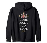 BRITISH PATRIOTS GB PRIDE RESTORE BRITAIN PROUD GO LOWE UK Zip Hoodie