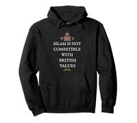 BRITISH PATRIOTS PRIDE SUPPORTERS PROUD GREAT BRITAIN VALUES Pullover Hoodie