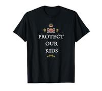 British Patriots Proud Great Britain Pride Protect Our Kids T-Shirt