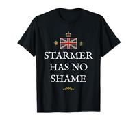 British Patriots Proud Great Britain Pride STARMER NO Shame T-Shirt