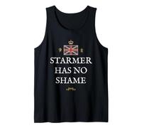 British Patriots Proud Great Britain Pride STARMER NO Shame Tank Top