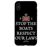 BRITISH PATRIOTS PROUD SUPPORTERS GREAT BRITAINS RESPECT LAW Case for iPhone XS Max