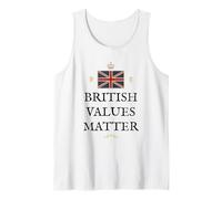 British Patriots Proud United Kingdom Pride Protect Values Tank Top