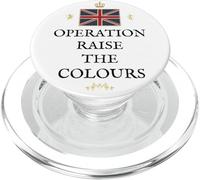 BRITISH PATRIOTS RAISE THE FLAG PROUD UNITED KINGDOM PRIDE PopSockets PopGrip for MagSafe