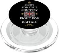 BRITISH PATRIOTS SUPPORT YOUR COUNTRY PROTECT UNION JACK PopSockets PopGrip for MagSafe