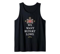 British Patriots UK Pride Britain Proud WE Want Rupert Lowe Tank Top
