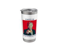 British Patriots United Kingdom Pride Unity is Our Strength Stainless Steel Insulated Tumbler