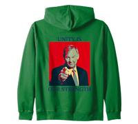 BRITISH PATRIOTS UNITED KINGDOM PRIDE UNITY IS OUR STRENGTH Zip Hoodie