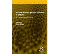 British Philosophy in the Mid-Century: A Cambridge Symposium (Routledge Revivals)