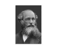 British Physicist James Clerk Maxwell Poster2 Poster Cool Artworks Painting Wall Art Canvas Prints Hanging Picture Posters 20x30inch(50x75cm)
