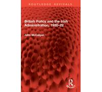 British Policy and the Irish Administration, 1920-22