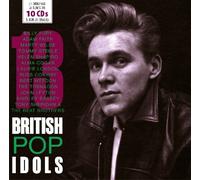 BRITISH POP IDOLS 10CD WALLET BOX SET 10 CD BILLY FURY ADAM FAITH UVM NEW