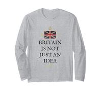 British Pride Britain an IDEA UK Patriots United Kingdom GB Long Sleeve T-Shirt