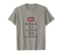 British Pride Britain is A Nation UK Patriot United Kingdom T-Shirt