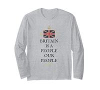 British Pride Britain is A People UK Patriot United Kingdom Long Sleeve T-Shirt