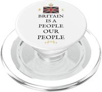 BRITISH PRIDE BRITAIN IS A PEOPLE UK PATRIOT UNITED KINGDOM PopSockets PopGrip for MagSafe