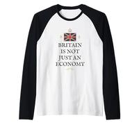 British Pride Britain is Economy UK Patriot United Kingdom Raglan Baseball Tee